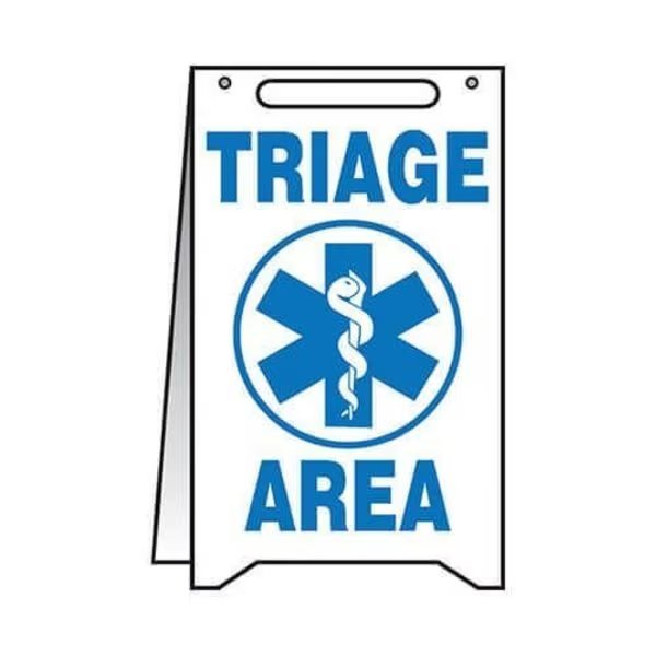 Floor Sign, PFR240, Accuform, Mfr#: PFR240